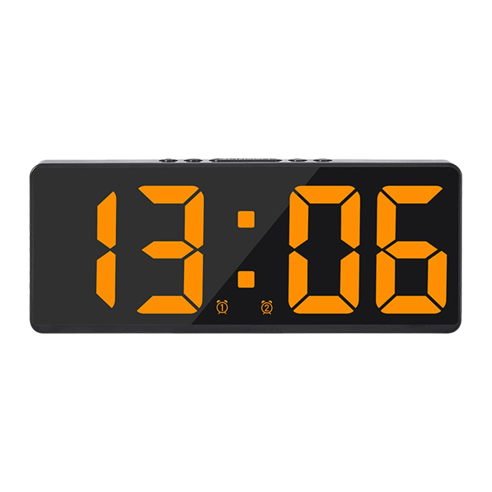 Digital Electronic Snooze USB Large Display Dimmer Calendar
