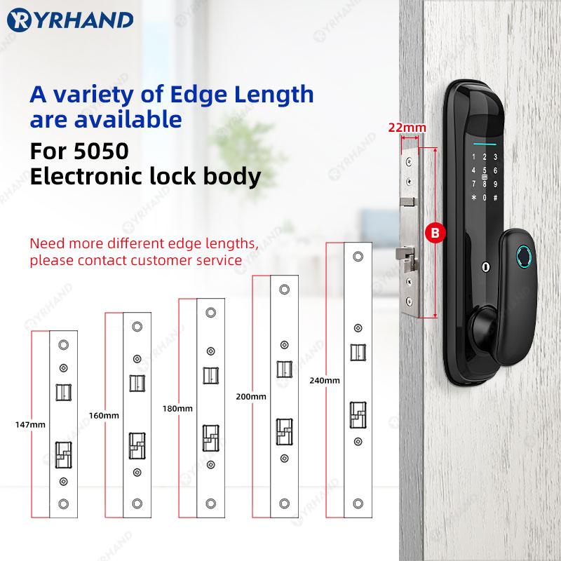 Yrhand Tuya WiFi Kỹ thuật số Khóa điện tử cho nhà thông minh khóa sinh trắc học Kỹ thuật số