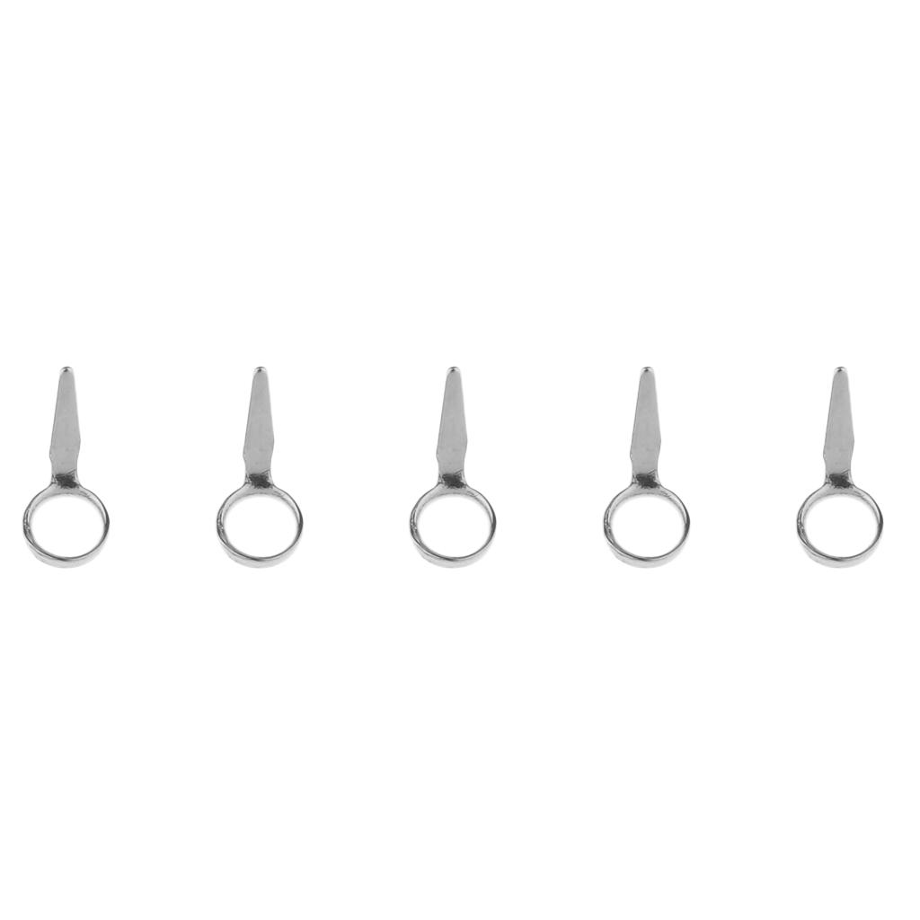 5pcs Fishing Rod Eyes Ring Raft Rod Guides Line Rings Rod Repair Kit