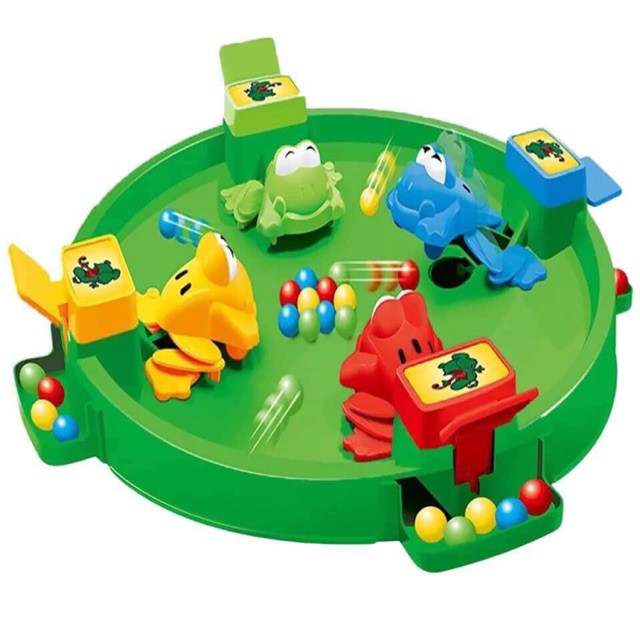 Hình ảnh Đồ chơi ếch ăn bi , Đồ chơi trẻ em và gia đình tăng tính tương tác vui nhộn- Hàng chính hãng 