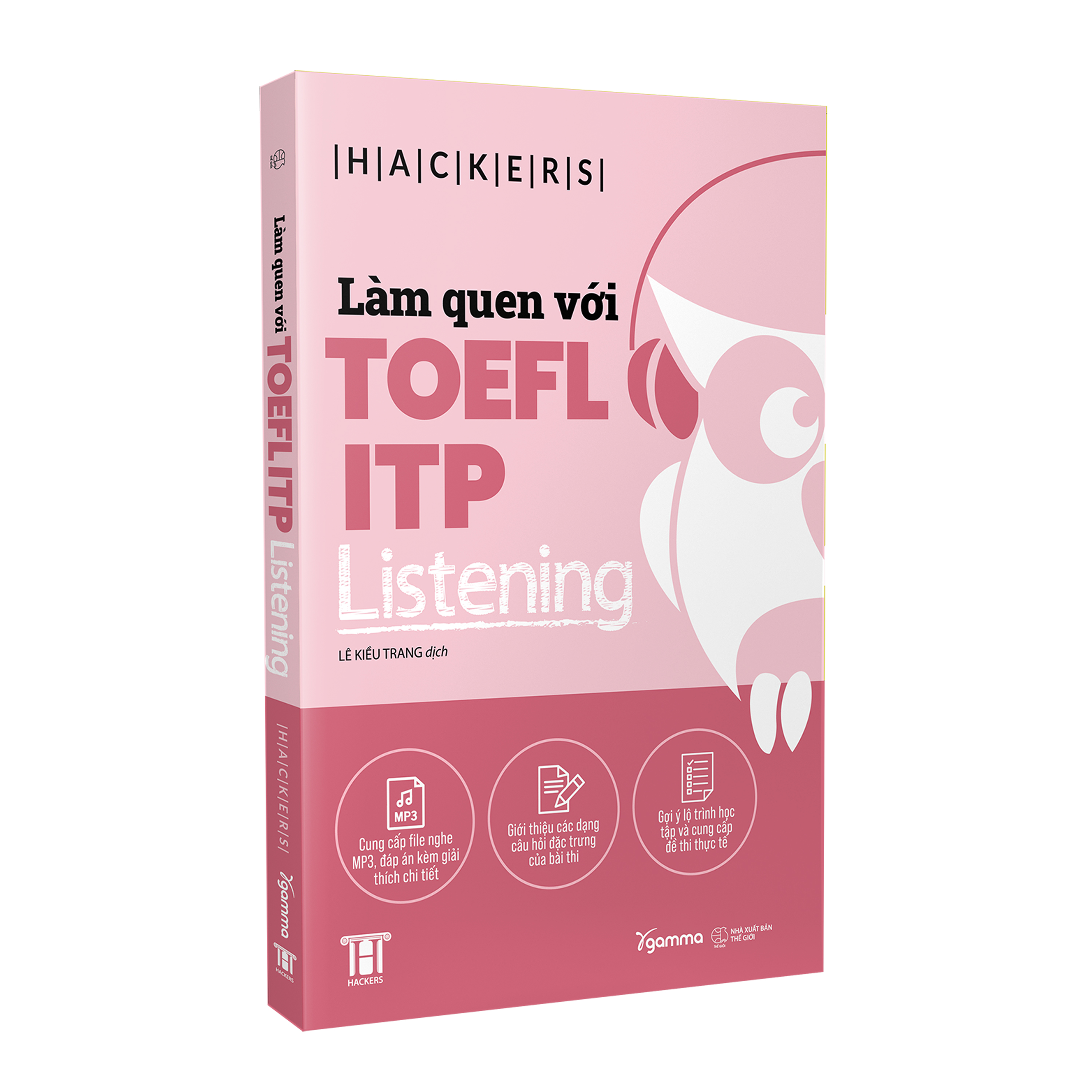 Combo 3 cuốn: Làm quen với TOEFL ITP Reading + Listening + Grammar