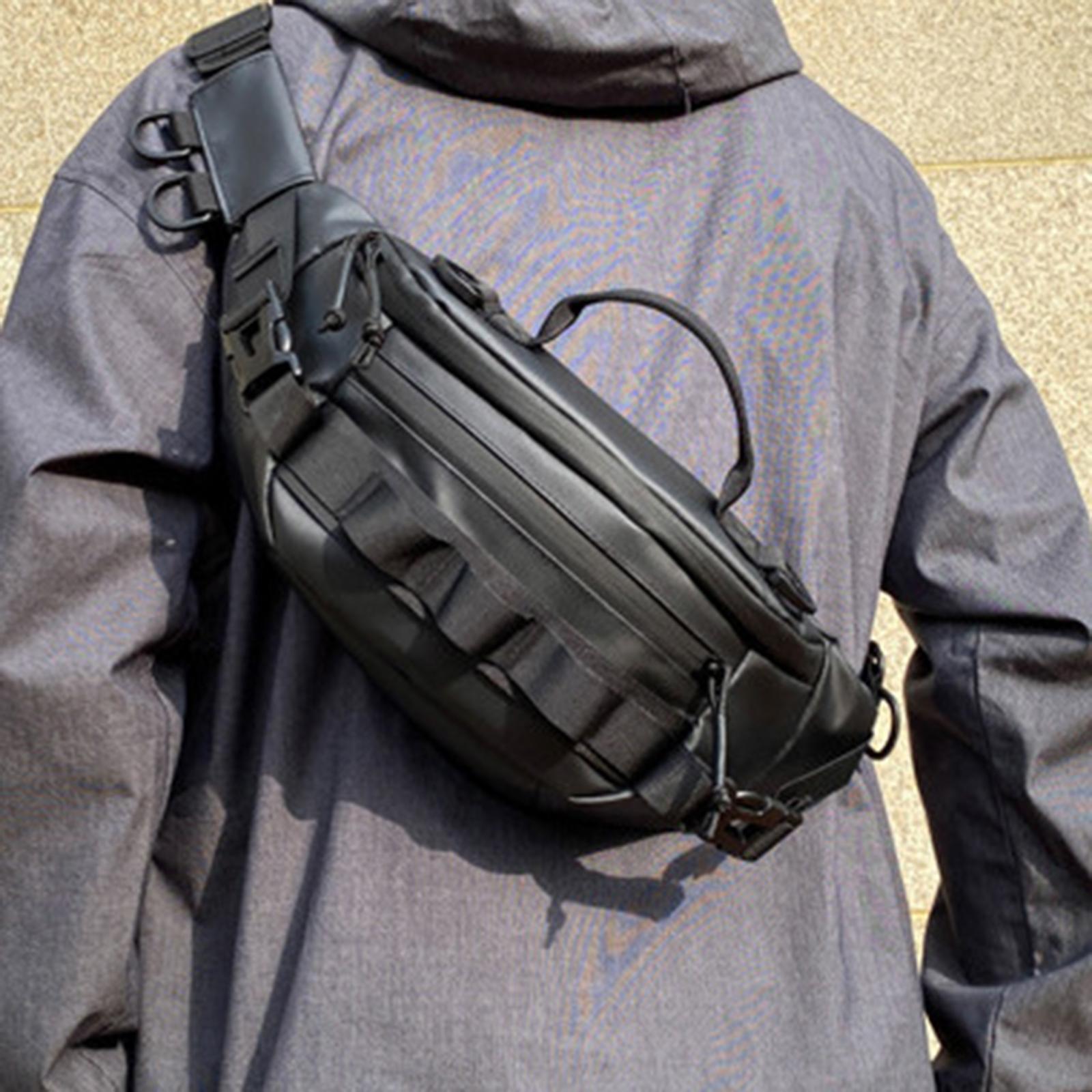 Running Waist Pack Classic Casual Supplies Lure Fishing Bag Travel Fanny Pack Fishing Bag Durable Lightweight for Cycling Walking Sports Men