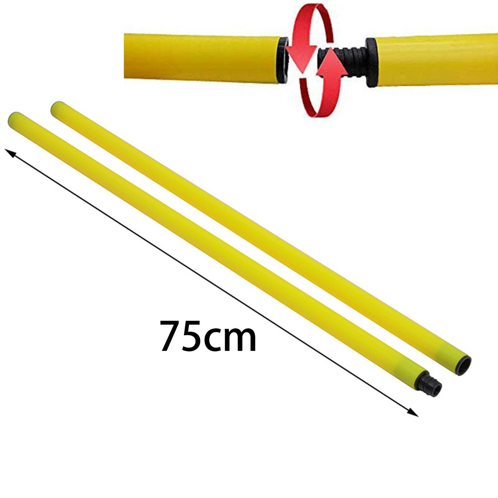 Soccer Training Markers Bright Colors Football Sign Pole for Soccer Football