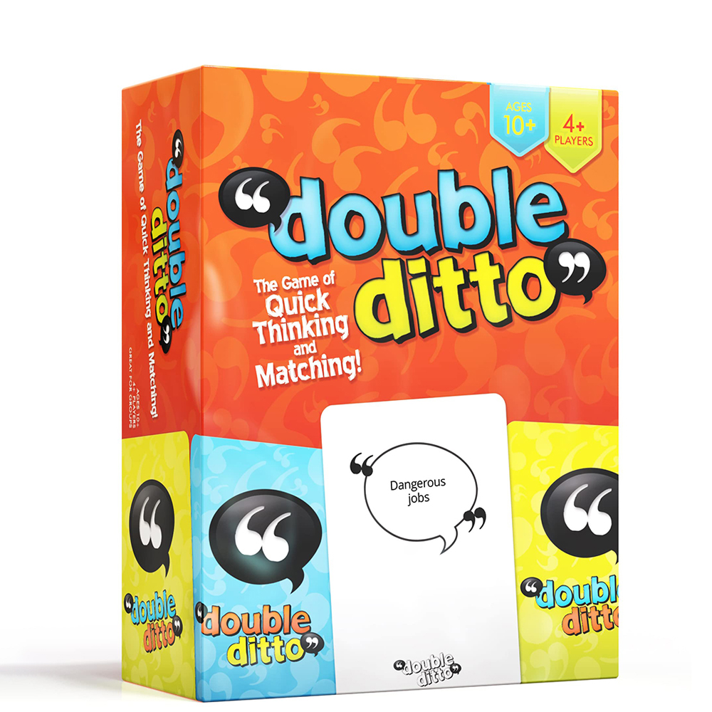 Bộ Trò Chơi Board Game Double Ditto Giải Trí Với Ngôn Từ