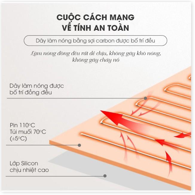 Gối sưởi muối biển Thảo Dược