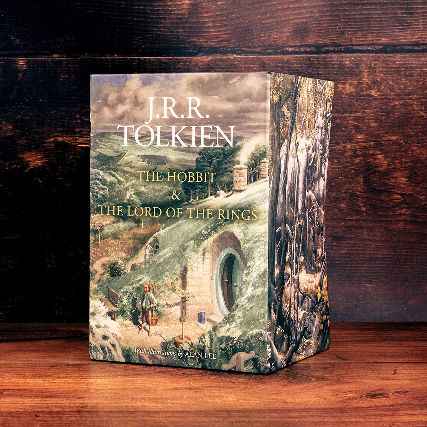 The Hobbit & The Lord of the Rings Boxed Set Hardcover – Illustrated