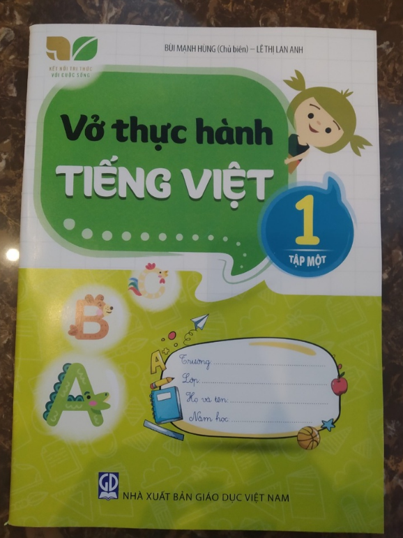 Sách - Vở Thực hành Tiếng Việt 1 tập 1
