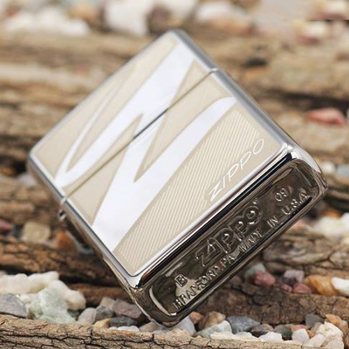 Bật Lửa Zippo 24461 Ht Winswept Z High Polish Chrome