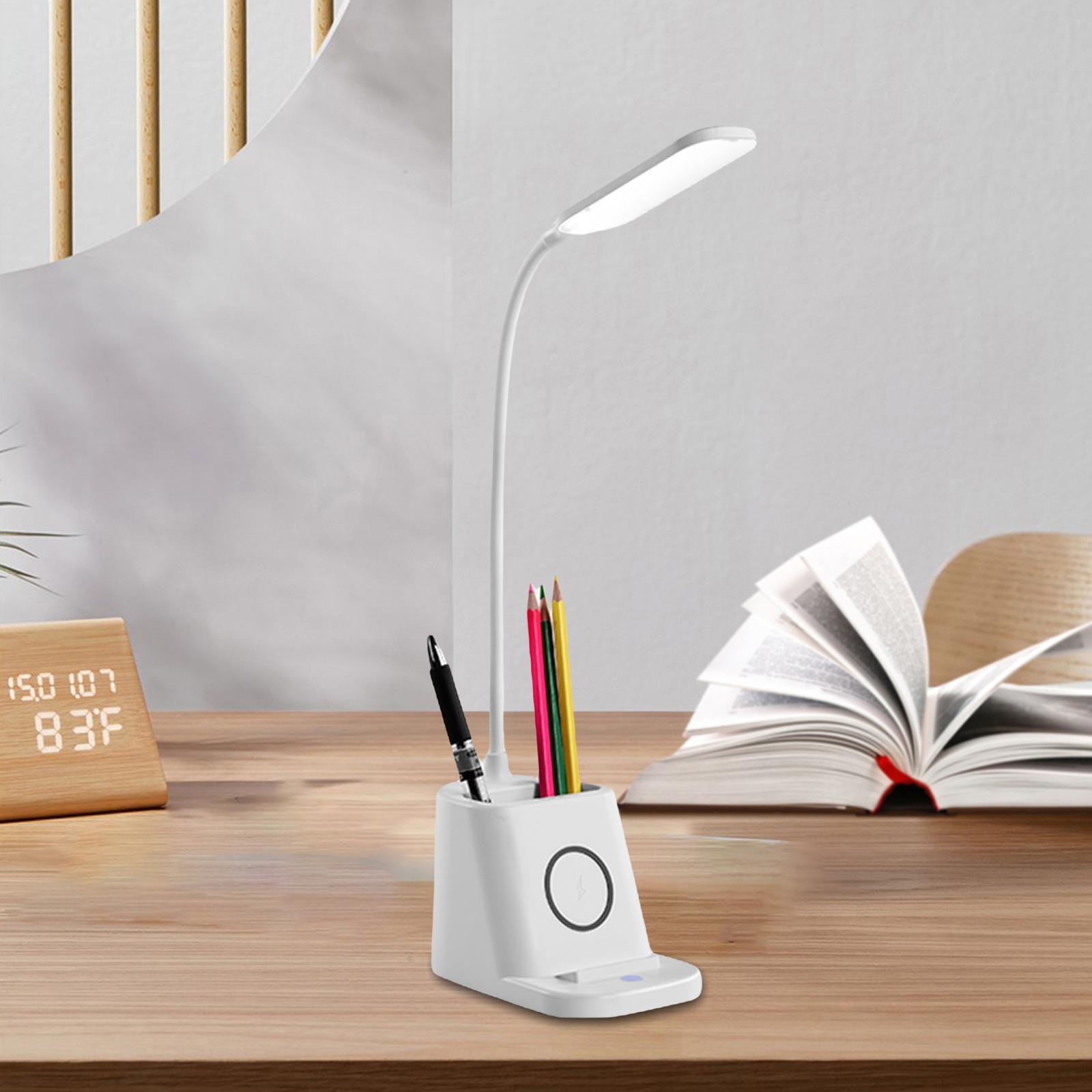 LED Desk Lamp Eye Care Reading Lamp Dimming Multifunctional for Desktop