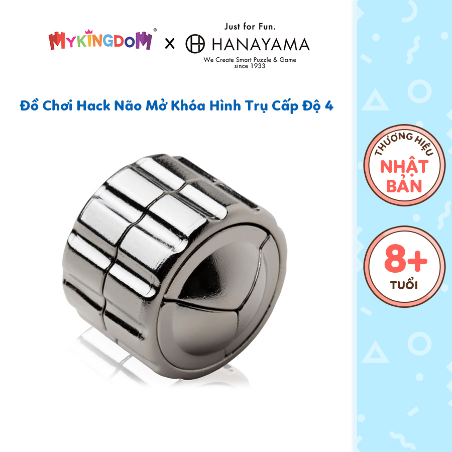 Đồ Chơi Hack Não Mở Khóa Hình Trụ Cấp Độ 4 HANAYAMA 515058