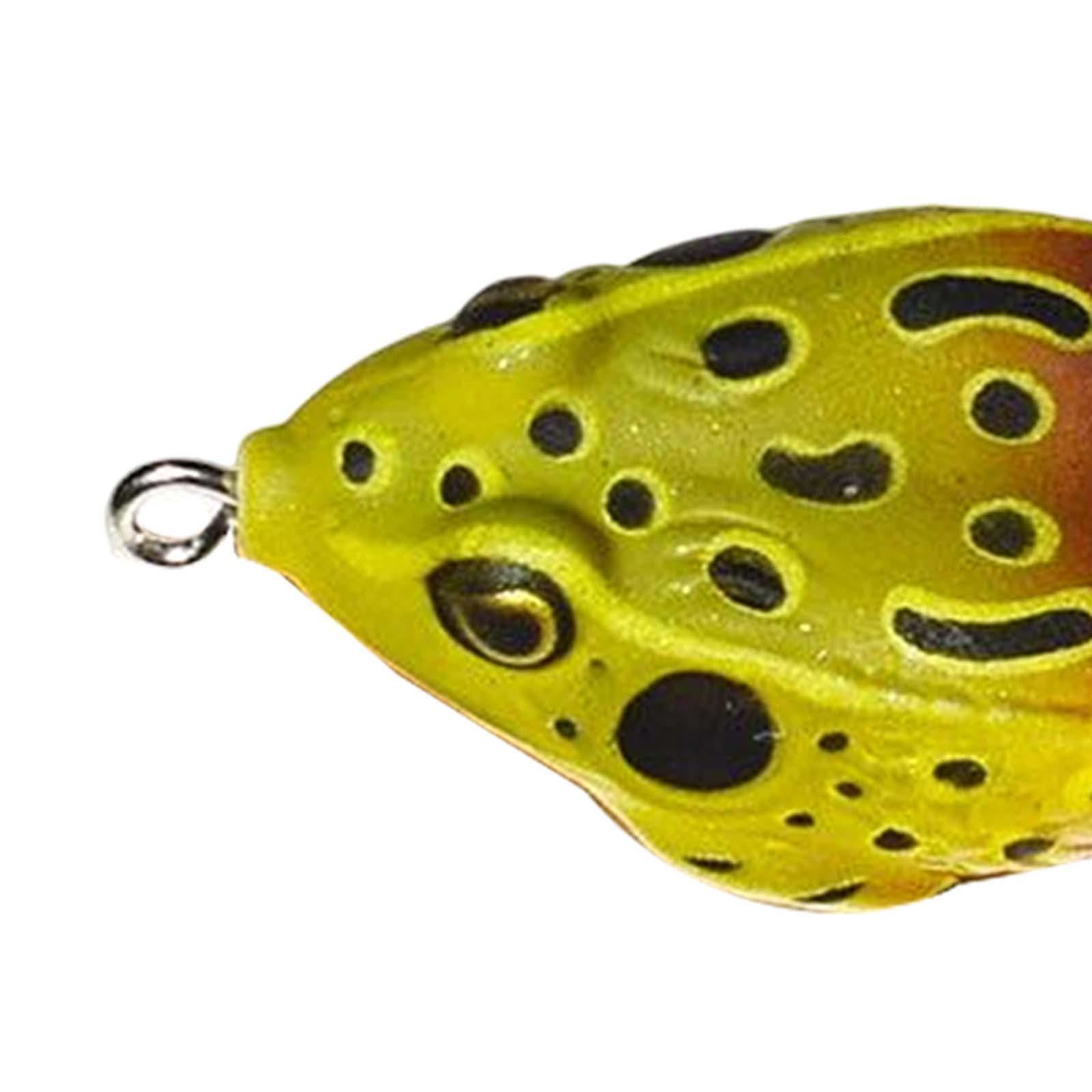 Frog Soft Silicone Baits Shad Fishing Lures Fishing Tackle, Artificial Prop Trolling Lure, Fishing Frog Lures Jigging for Trout Pike Accessory