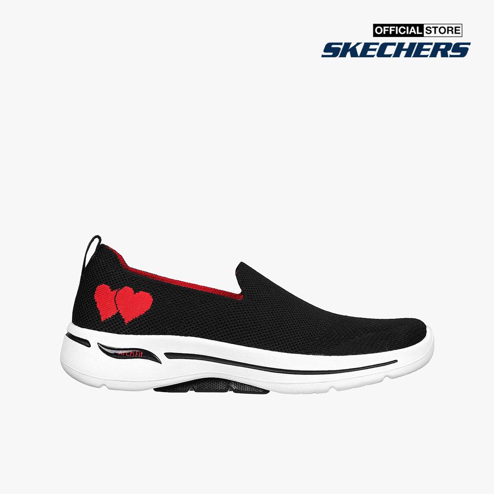 SKECHERS - Giày slip on nữ GO WALK Arch Fit Lovely Heart 124854