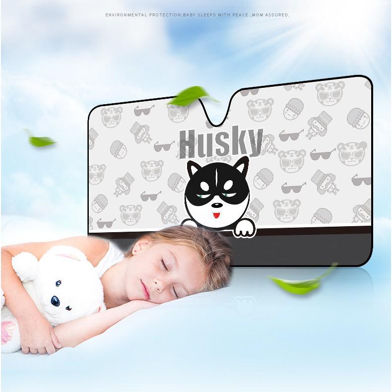 Tấm chống nóng 5 lớp cho ô tô hình Husky