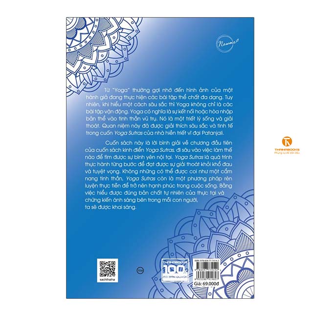 Lối vào Kinh Yoga Sutras của Patanjali - Thái Hà Books