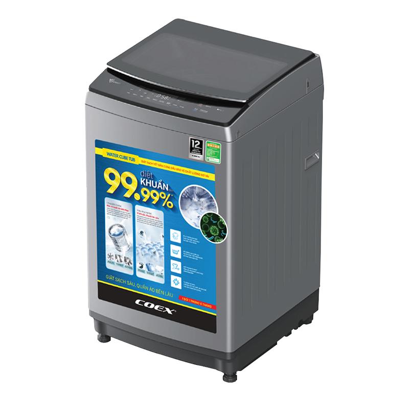 Máy giặt lồng đứng Coex 8,5kg TW-80CW1407IGB - Hàng Chính Hãng