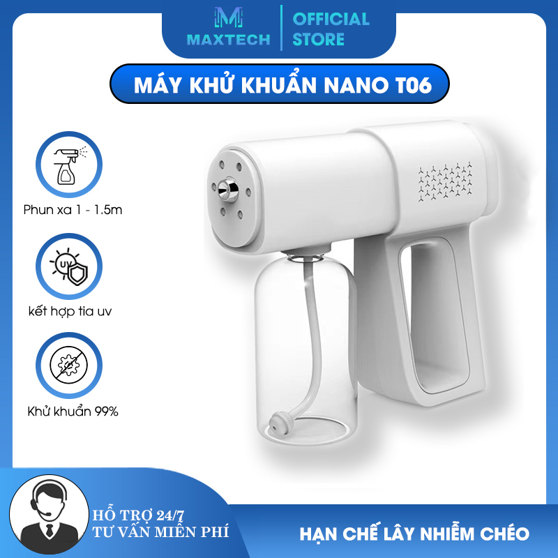 Máy phun khử khuẩn T06  K5pro diệt khuẩn siêu hiệu quả -  K1340 - Máy phun khử khuẩn T06