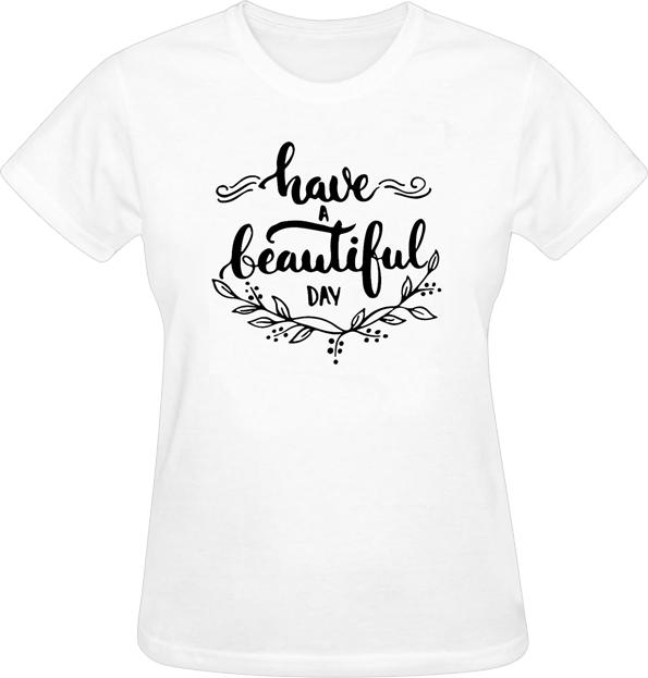 Áo Thun Nữ Hàn Quốc In Hình Dễ Thương Everest AoK733 - Trắng Size L