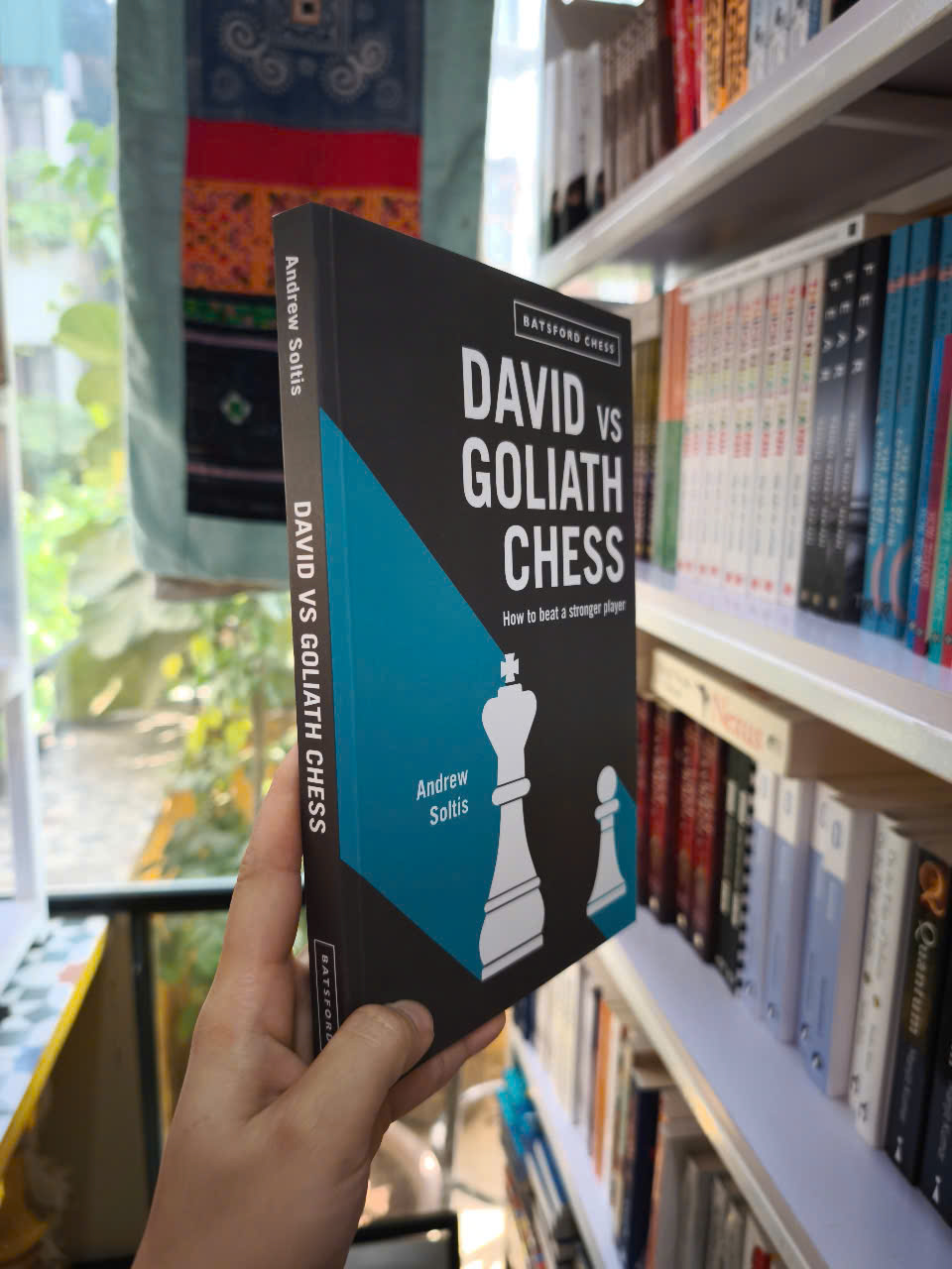 Sách - David vs Goliath Chess: How to Beat a Stronger Player by Andrew Soltis
