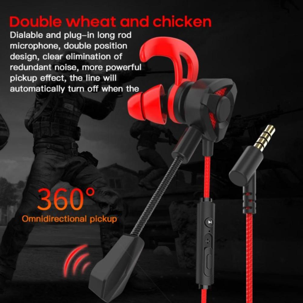 Tai nghe dành cho Gaming G9 /Mobile, PC PUBG/ROS/FreeFire - âm thanh Stereo có Mic