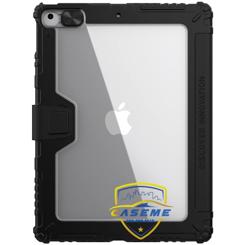 Bao da dành cho iPad Gen 9 10.2 inch 2021 có nắp bảo vệ camera Nillkin Bumper Leather - Hàng chính hãng