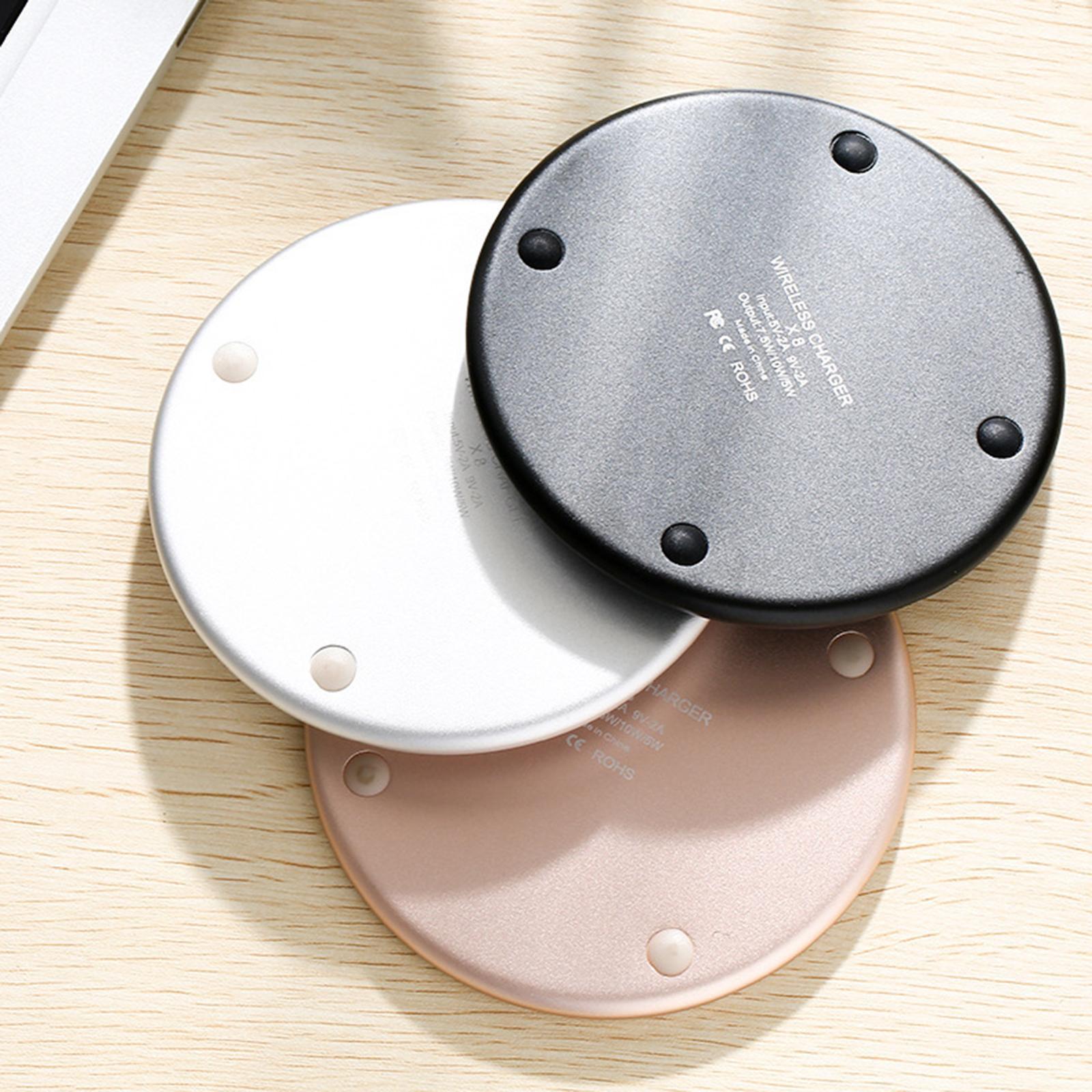 Mirror Wireless Charger 10W Charging Base Quickly Charge for Smartphone