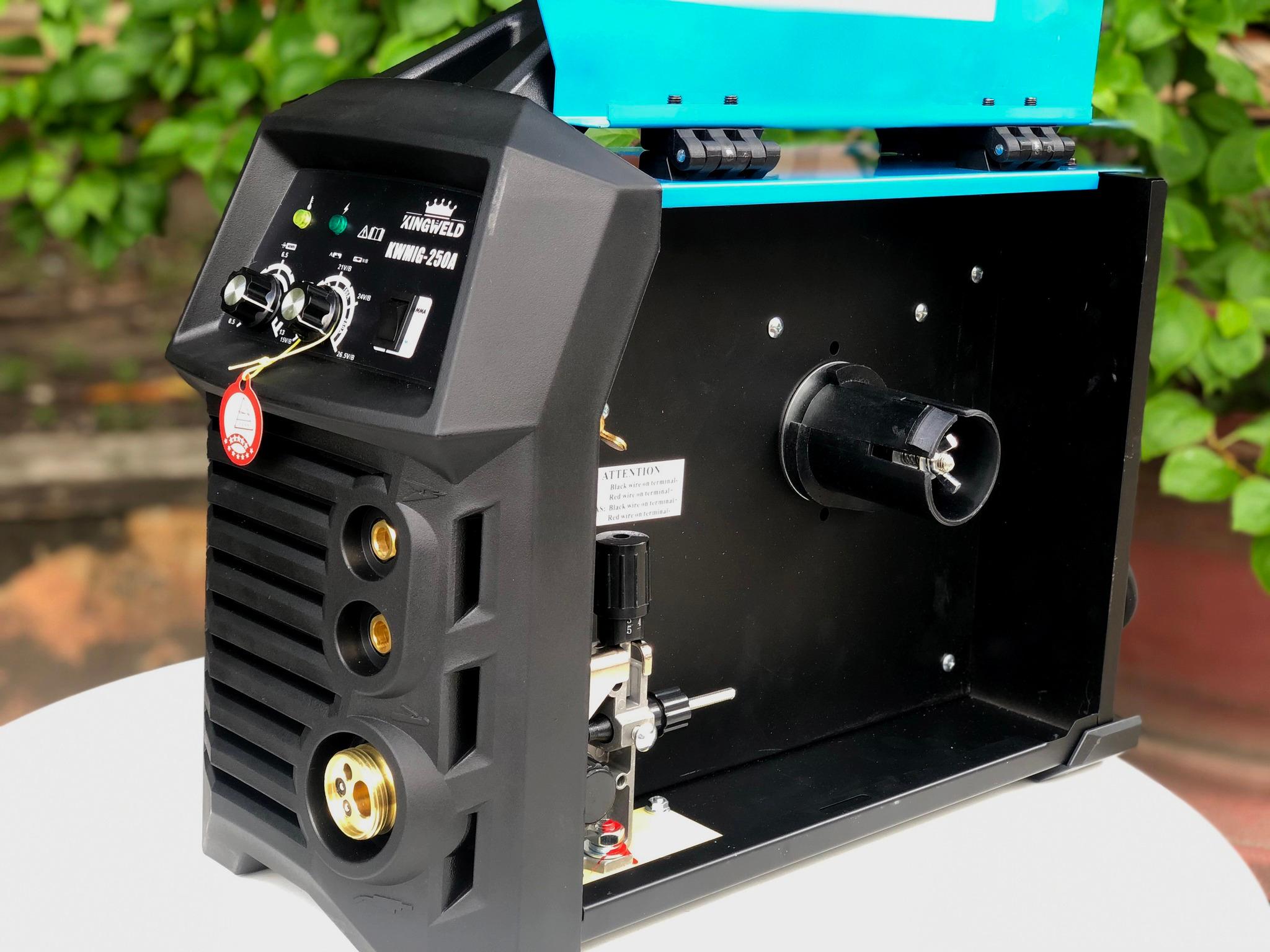 MÁY HÀN MIG 7.2KVA KINGWELD KW MIG-250A - HÀNG CHÍNH HÃNG