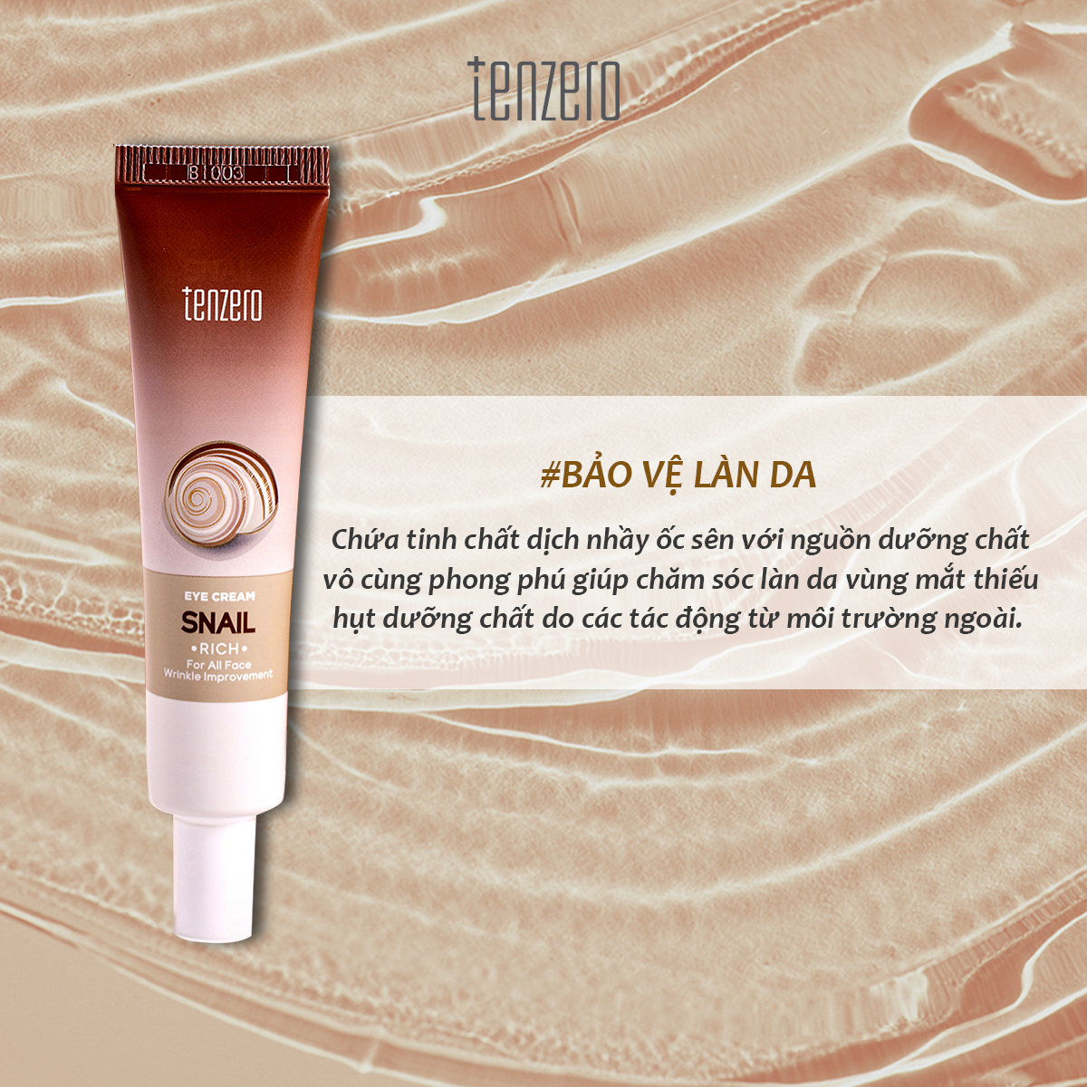 Kem dưỡng mắt, giảm quầng thâm Tenzero Eye Cream 40ml