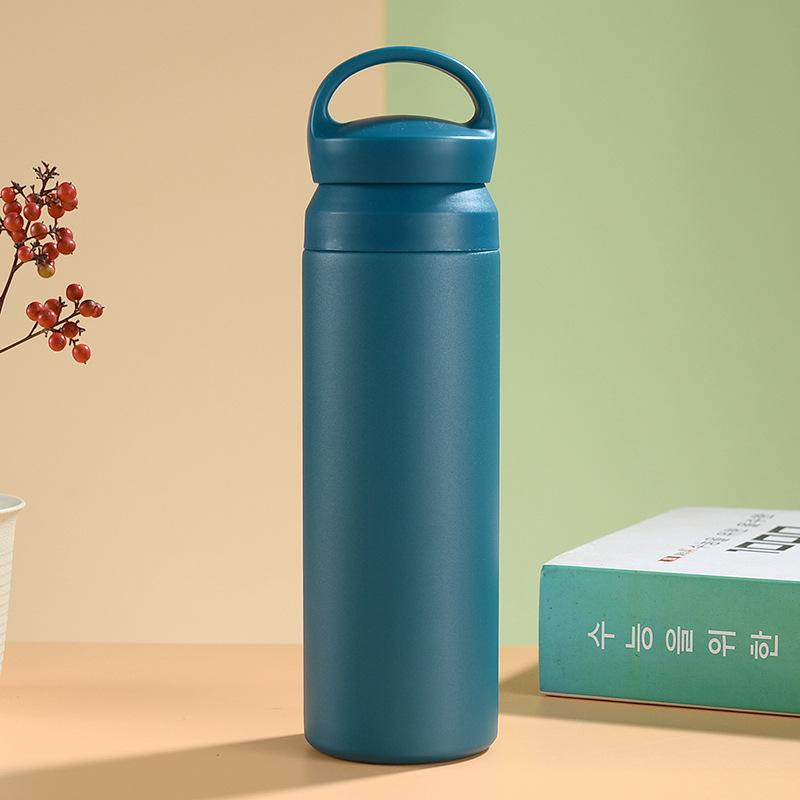 Phong cách mới nhất 304 thép không gỉ cốc cà phê sinh viên có giá trị cao cốc cách nhiệt kinh doanh sự kiện quà tặng cốc di động nguyên tố cốc