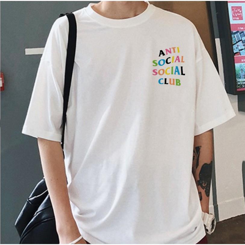 Áo Thun Tay Lỡ Unisex Anti Social M2