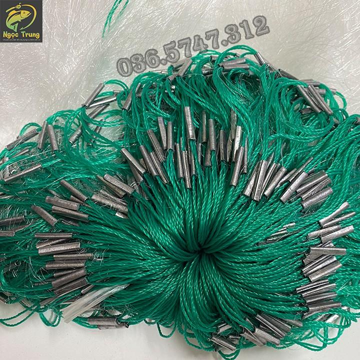 Lưới Bắt Cá,Đánh Cá 3 Màn, Lưới Bén Cao 1m5 Dài 100m Mắt Lưới 4cm Riêng Chì Nặng 3kg