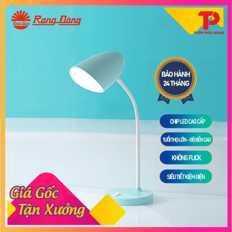 Đèn bàn bảo vệ thị lực cảm ứng và thay đổi ánh sáng Rạng Đông Model: RD-RL-38.PLUS 6W ánh sáng tự nhiên