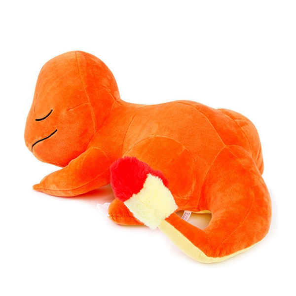 Gấu bông pokemon charmander - Khủng long lửa ngủ say (30 cm) gb73 (Màu Cam)