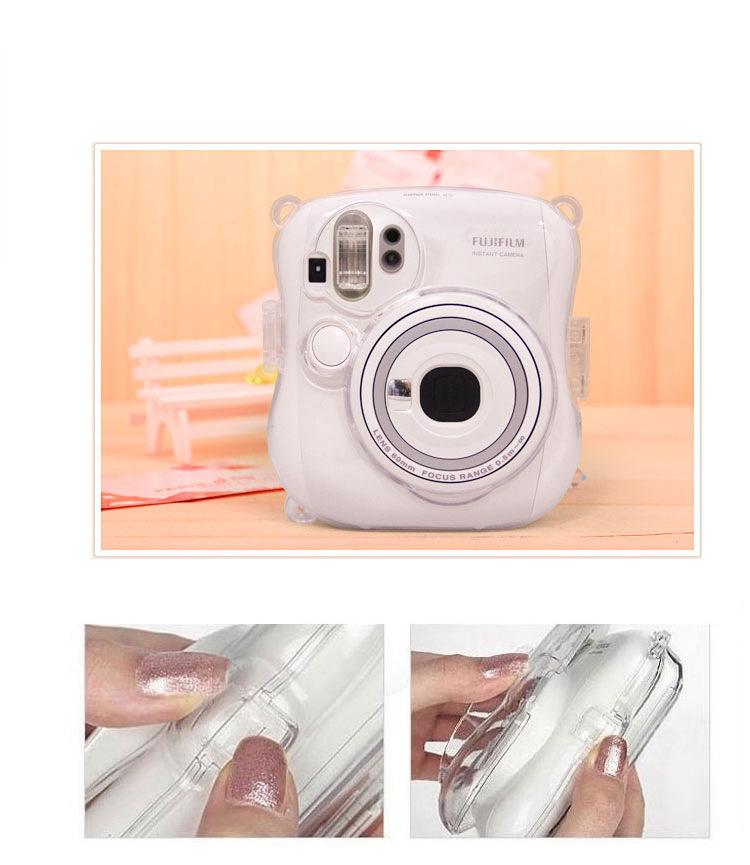 Túi đựng bảo vệ trong suốt pha lê cho máy ảnh lấy liền Instax Mini 25/26+