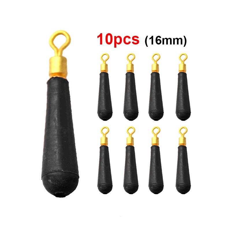 50pcs Copper Head Rubber Bobber Drift Fishing Floats Seat Vertical Fishing Float Rotation Buoy Seat Fishing Bobber Accesories