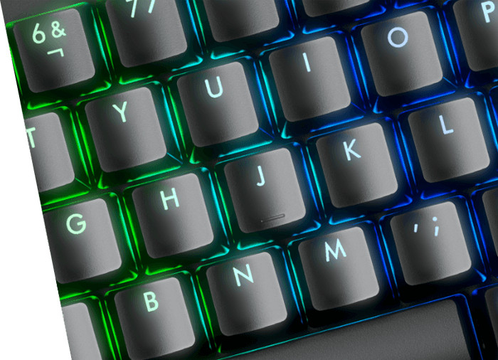 Bàn phím cơ Glorious GMMK RGB White Ice Fullsize - Hàng chính hãng