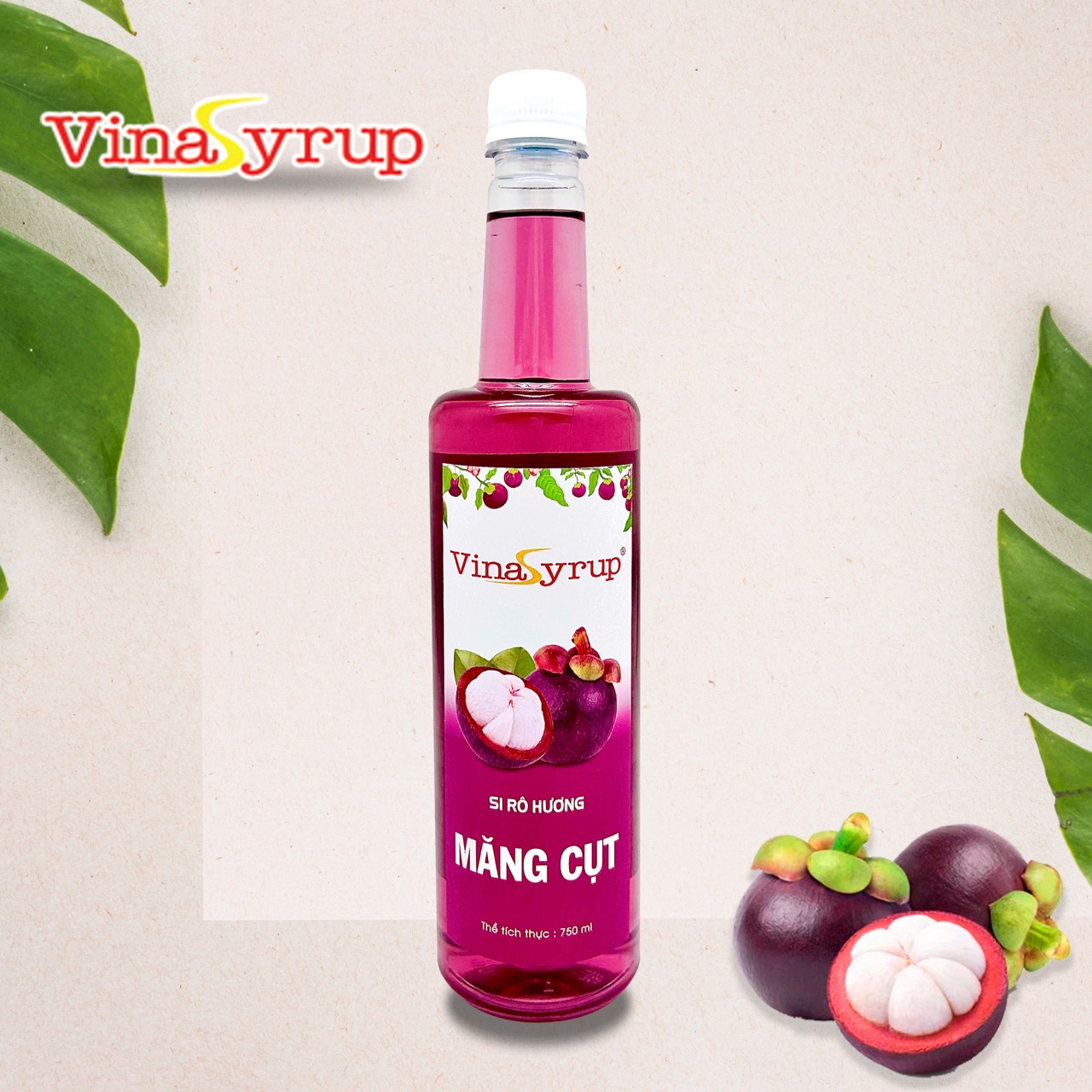 Siro Măng Cụt VinaSyrup 750ml