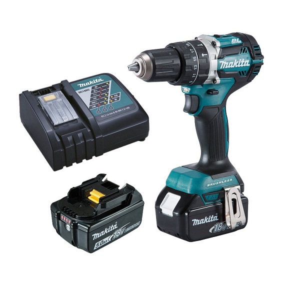 Máy Khoan Bắt Vít Dùng Pin Makita DHP484RFE - Hàng chính hãng