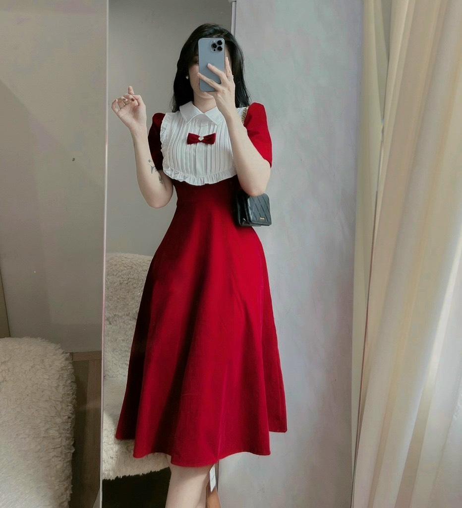 ĐẦM XÒE NHUNG PHỐI BÈO NƠ DÁNG DÀI