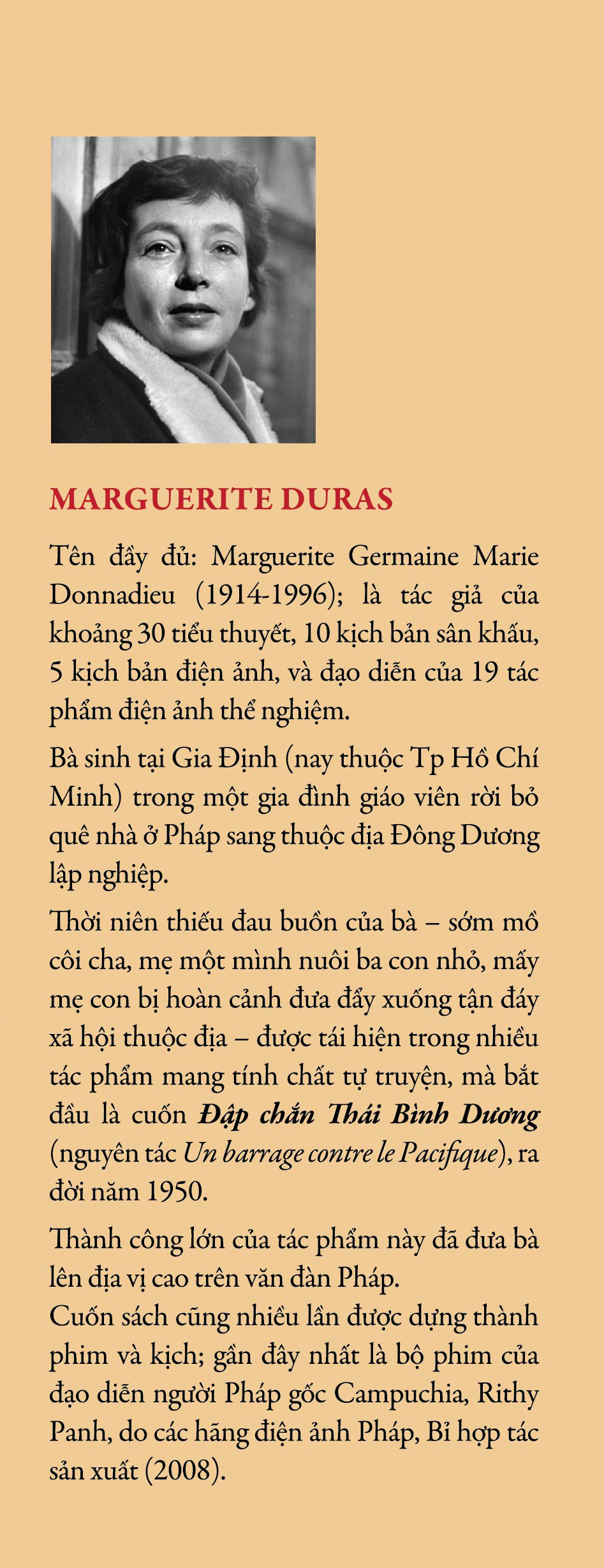 Hình ảnh Đập Chắn Thái Bình Dương - Marguerite Duras