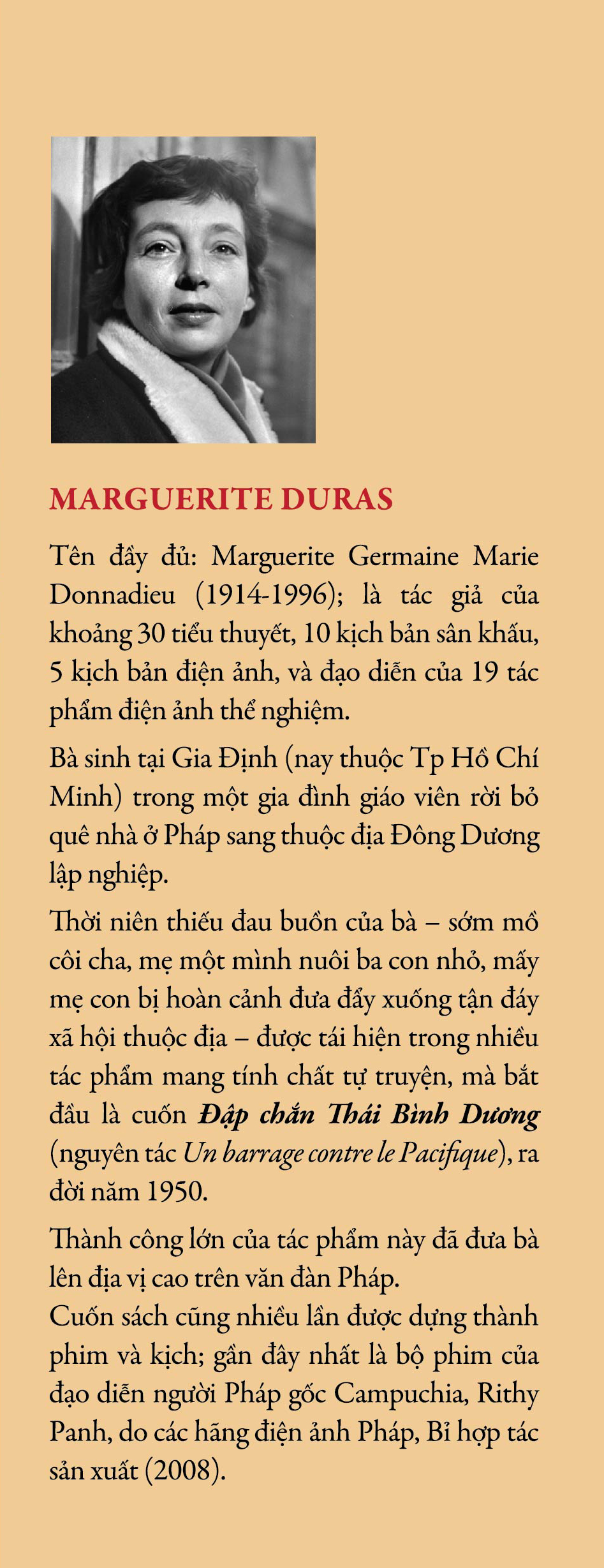 Đập Chắn Thái Bình Dương - Marguerite Duras