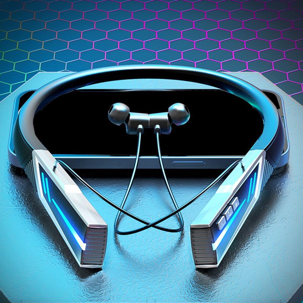 2x Hanging Neck Headphone  5.2 Transmission Waterproof for Swimming