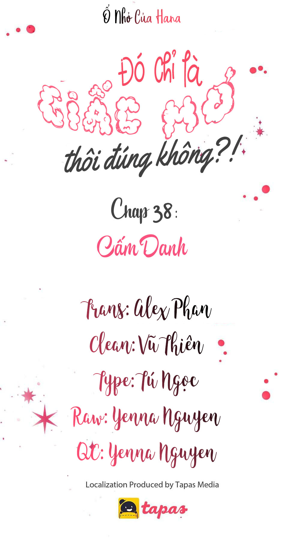 chỉ là giấc mơ thôi phải không? chapter 38 11