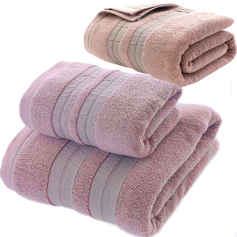 Set 3 Khăn siêu thấm chất liệu 100 cotton,1 khăn tắm lớn 70x140 + 2 khăn mặt 34x75- 207