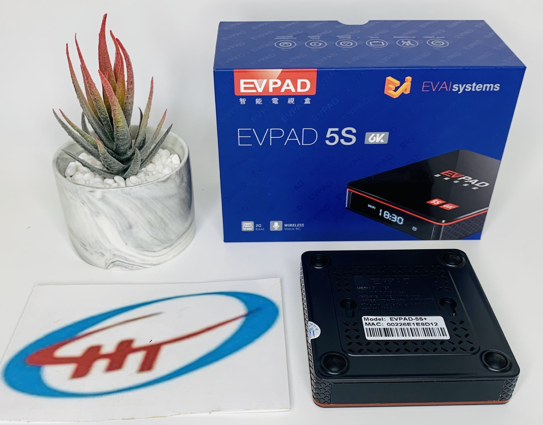 smart tv box EVPAD 5S - XEM TRUYỀN HÌNH 14 QUỐC GIA VỚI HƠN 1100 KÊNH, Hàng Chính Hãng