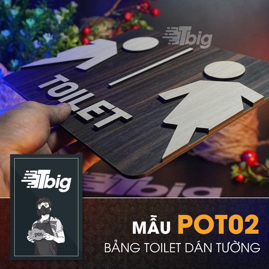Bảng toilet gỗ dán cửa phòng vệ sinh Đẹp - Rẻ - Chất lượng