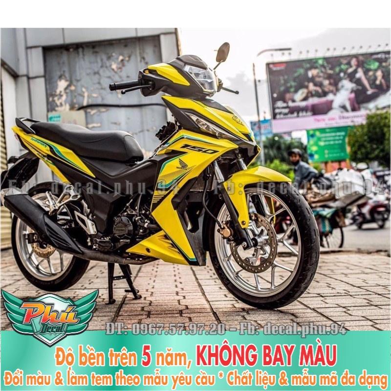 Tem rời Winner V1 vàng đen xanh -1