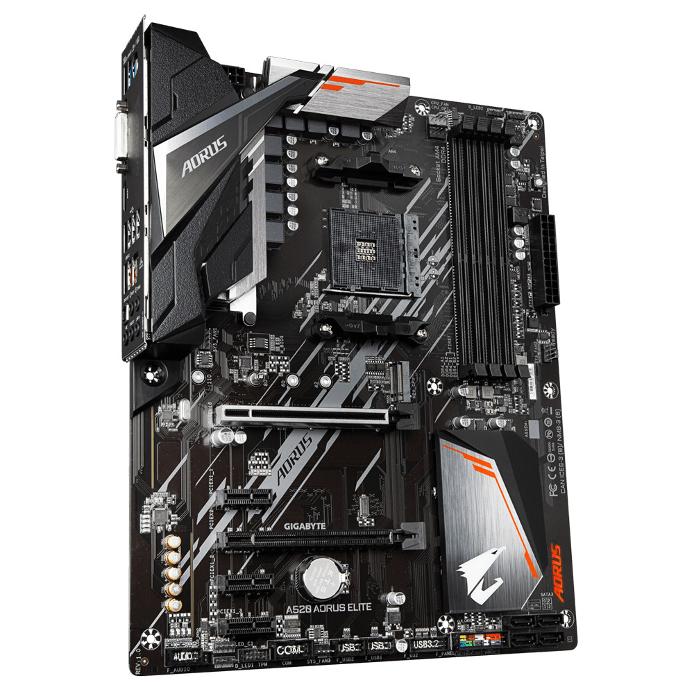 Bo mạch chủ Gigabyte A520 AORUS ELITE AMD Socket AM4 - Hàng Chính Hãng