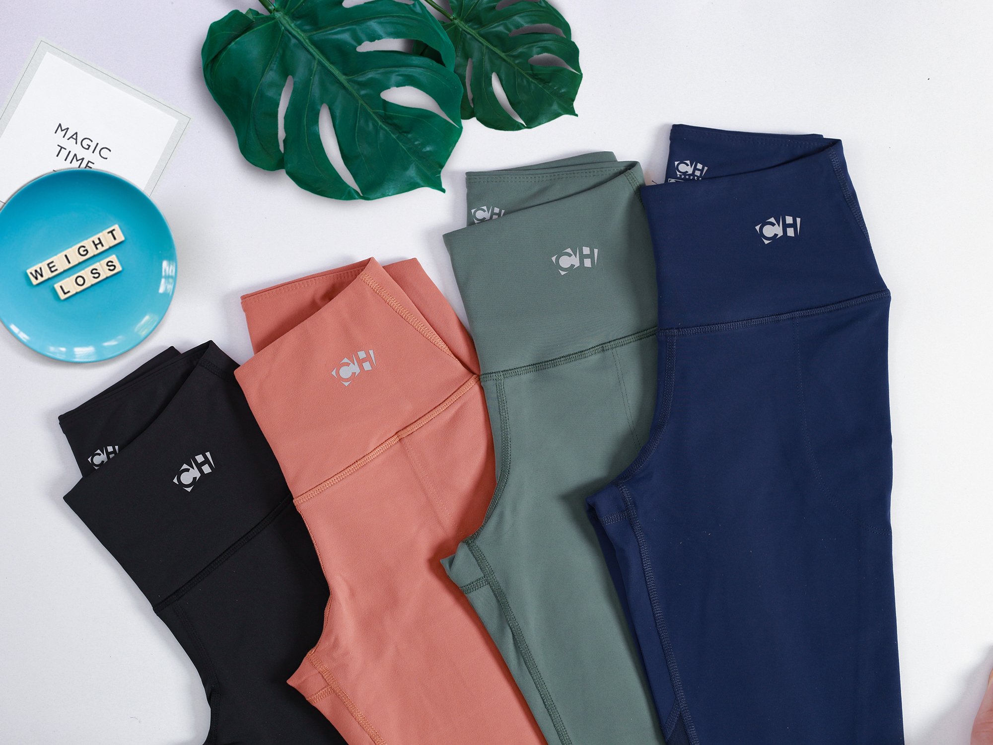 Quần Dài Legging Cạp Cao Nữ Tập Gym Yoga CH117