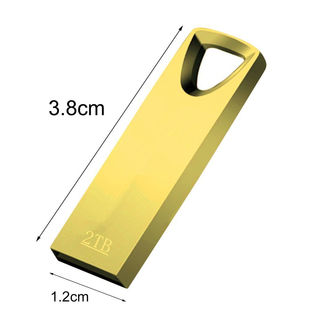 1 / 2TB USB 3.0 Kim loại tốc độ cao ổ đĩa flash U Disk Pendrive cho máy tính xách tay tiện dụng