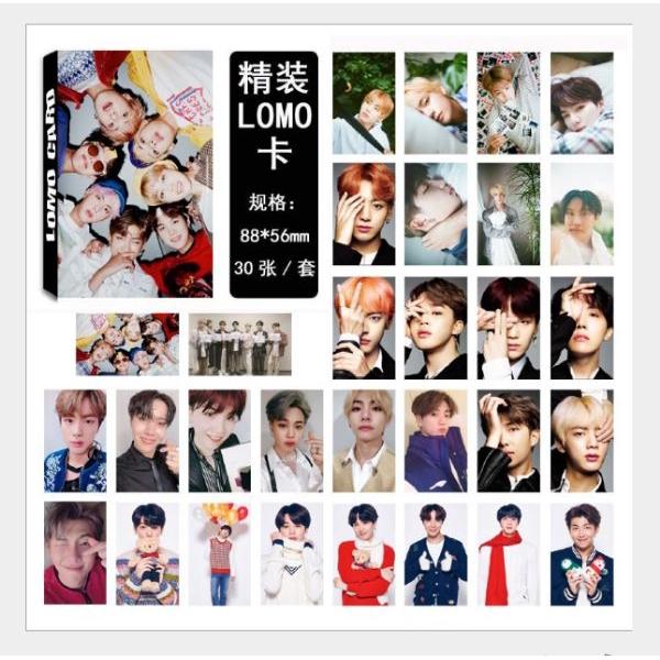 Lomo Card BTS Mẫu Mới Nhất 2019
